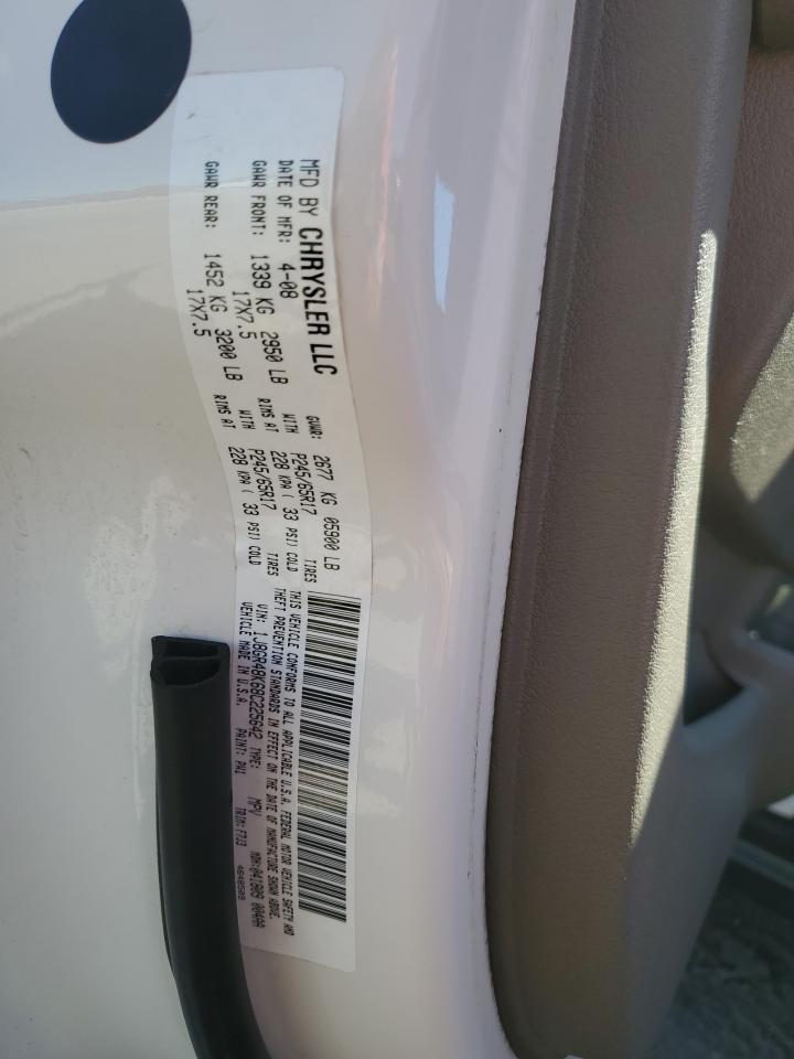 1J8GR48K68C225642 2008 Jeep Grand Cherokee Laredo