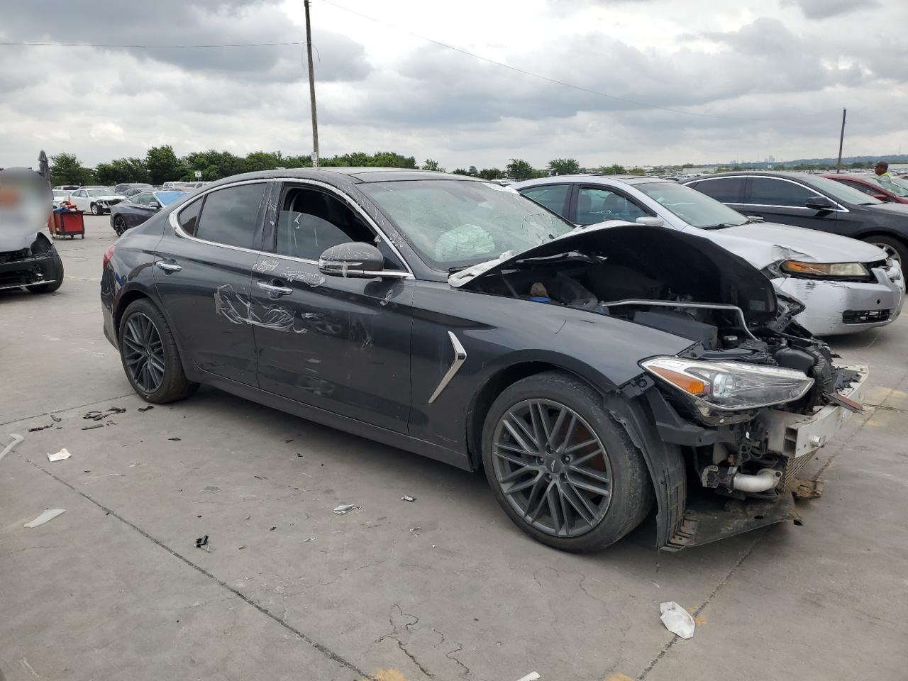 2019 Genesis G70 Elite vin: KMTG34LA1KU014214