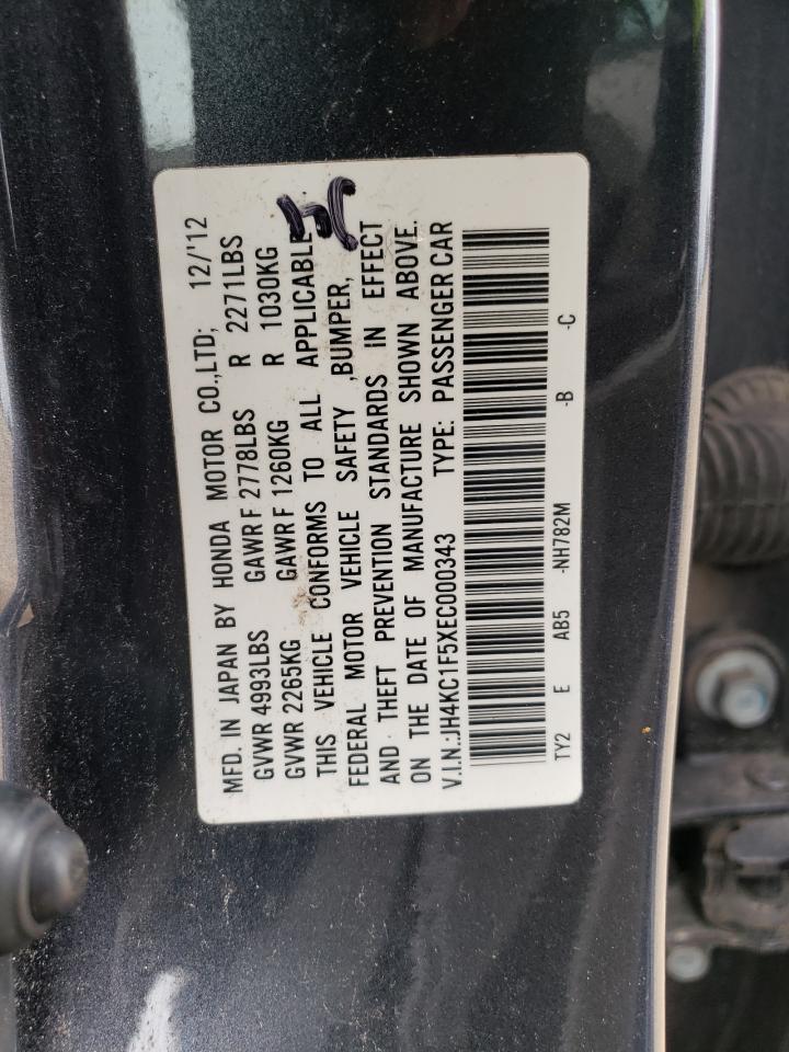 JH4KC1F5XEC000343 2014 Acura Rlx Tech