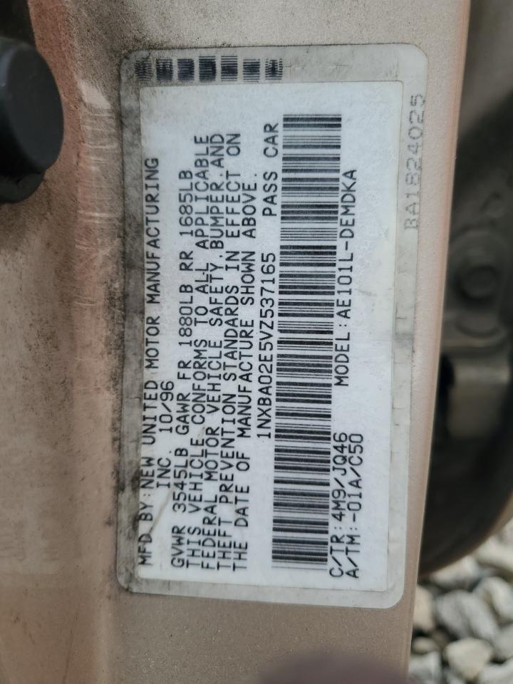 1NXBA02E5VZ537165 1997 Toyota Corolla Base