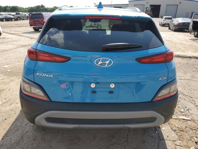 2022 Hyundai Kona Sel VIN: KM8K6CAB2NU901777 Lot: 58132914