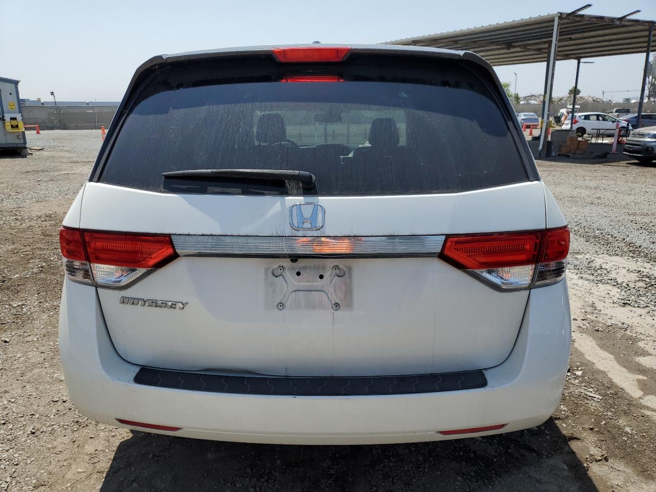 5FNRL5H66GB138366 2016 Honda Odyssey Exl