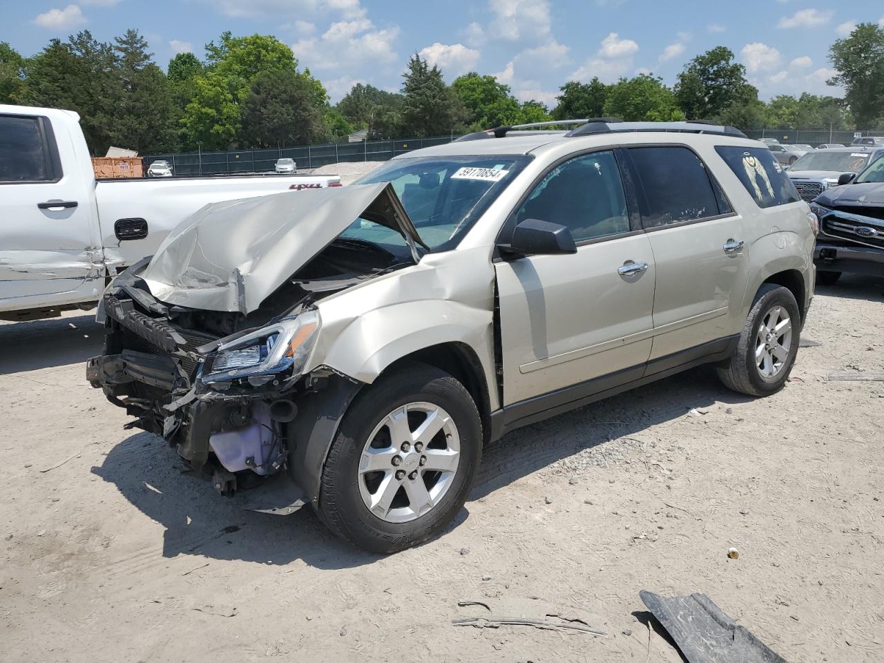 1GKKRPKD9DJ188187 2013 GMC Acadia Sle