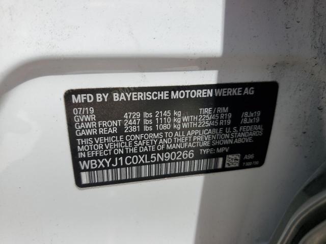 2020 BMW X2 xDrive28I VIN: WBXYJ1C0XL5N90266 Lot: 56554034