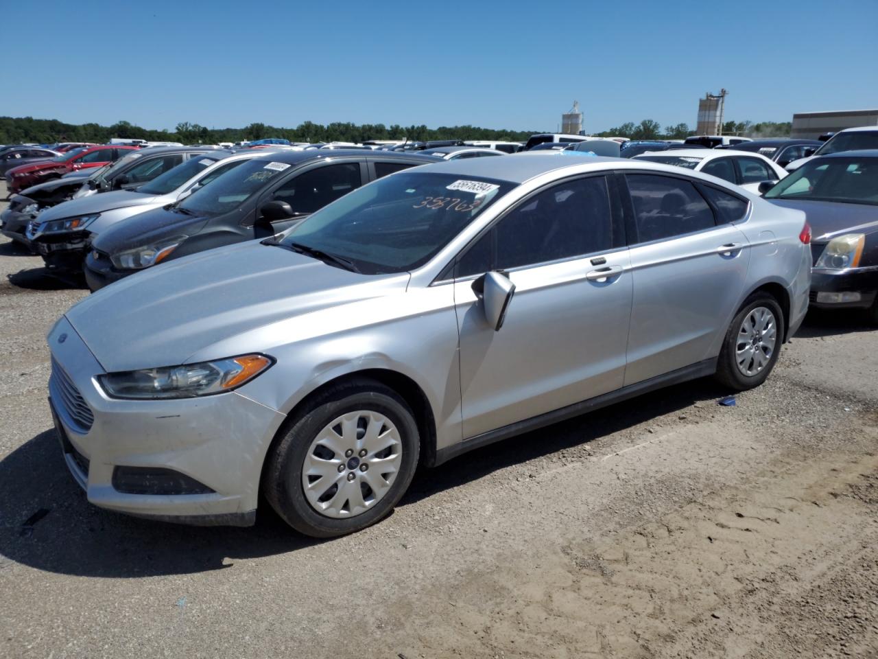 2014 Ford Fusion S vin: 3FA6P0G79ER353763