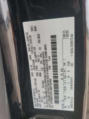 2018 Ford F150 Supercrew VIN: 1FTEW1CP1JKF12763 Lot: 57612184