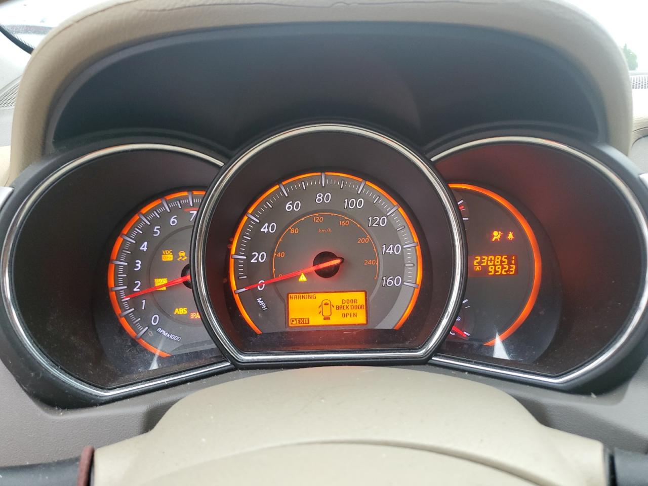 JN8AZ18U19W107130 2009 Nissan Murano S