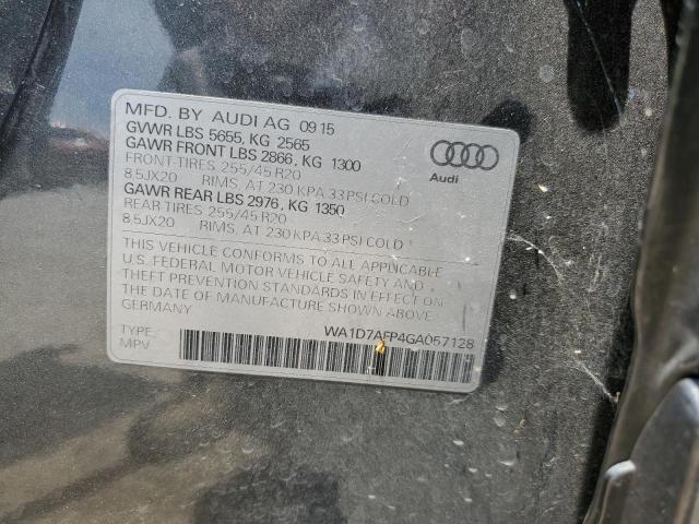 VIN WA1D7AFP4GA057128 2016 Audi Q5, Premium Plus S-... no.12