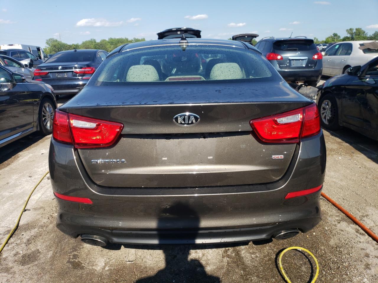 2014 Kia Optima Lx vin: 5XXGM4A76EG283533