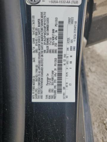 2015 FORD FIESTA ST - 3FADP4GX4FM107670