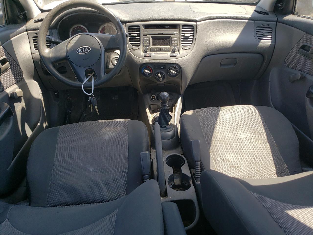 KNADH4A37A6633875 2010 Kia Rio Lx