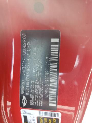 2005 Mini Cooper VIN: WMWRC33585TJ71024 Lot: 58957274