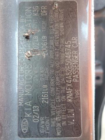 2014 Kia Forte Ex VIN: KNAFX4A82E5046745 Lot: 59743224