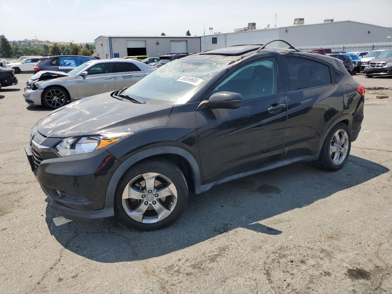 2016 Honda Hr-V Ex vin: 3CZRU5H57GM705081