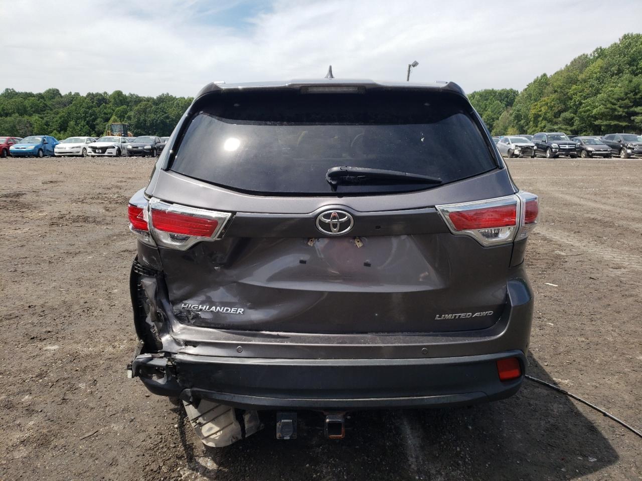 5TDDKRFH5GS251987 2016 Toyota Highlander Limited