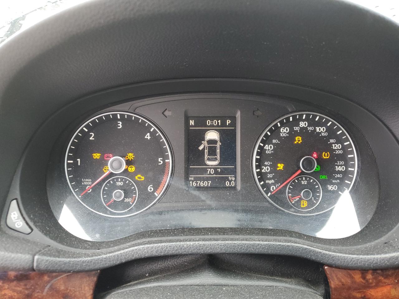 1VWCN7A32DC044311 2013 Volkswagen Passat Sel