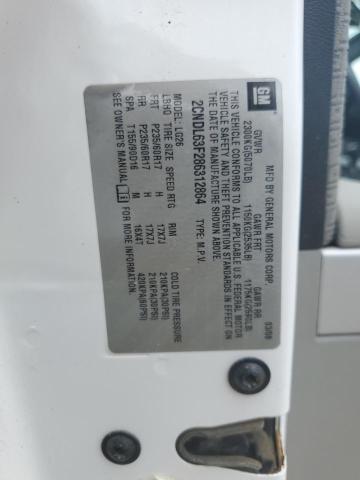 2008 Chevrolet Equinox Lt VIN: 2CNDL63F286312864 Lot: 57487544