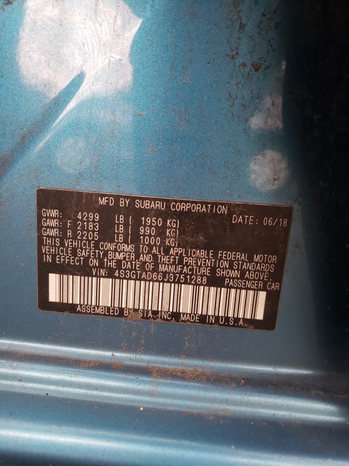 4S3GTAD66J3751288 2018 Subaru Impreza Premium Plus