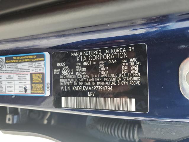 2023 Kia Seltos S VIN: KNDEU2AA4P7394794 Lot: 58123664