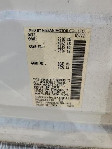 2023 NISSAN LEAF SV PL - 1N4CZ1CV8PC550092