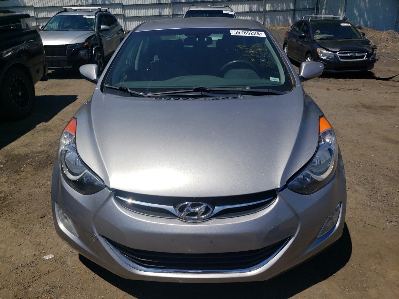 Lot #2861956662 2013 HYUNDAI ELANTRA GL