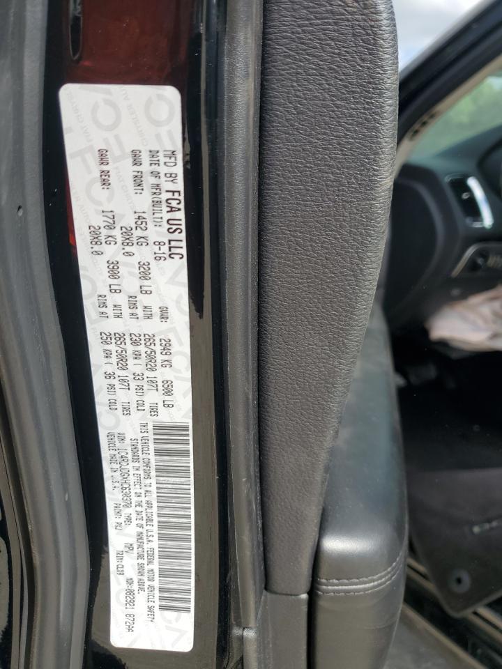 1C4RDJDGXHC630370 2017 Dodge Durango Gt