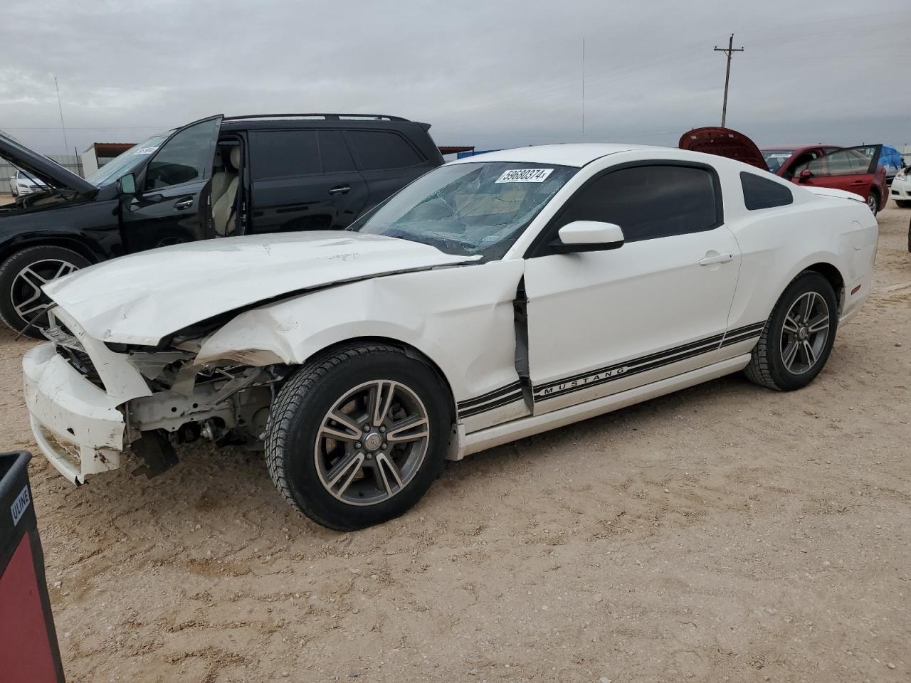 2013 Ford Mustang vin: 1ZVBP8AM0D5227571