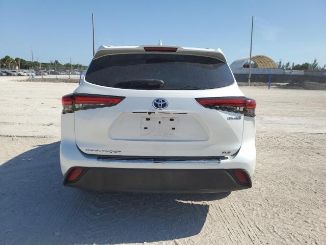 2022 Toyota Highlander Hybrid Xle VIN: 5TDGARAH7NS515084 Lot: 57803944