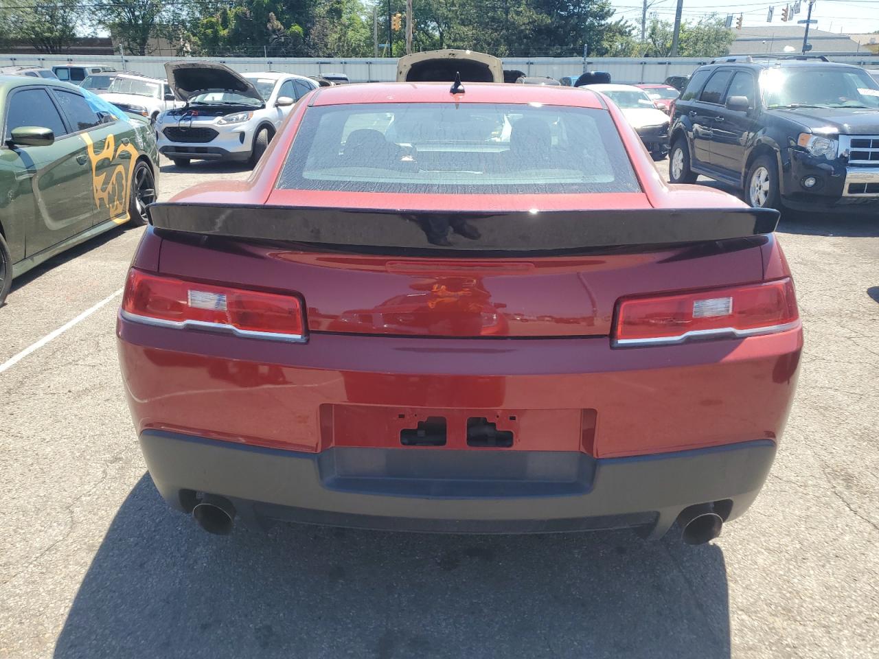 2015 Chevrolet Camaro Lt vin: 2G1FD1E37F9204549