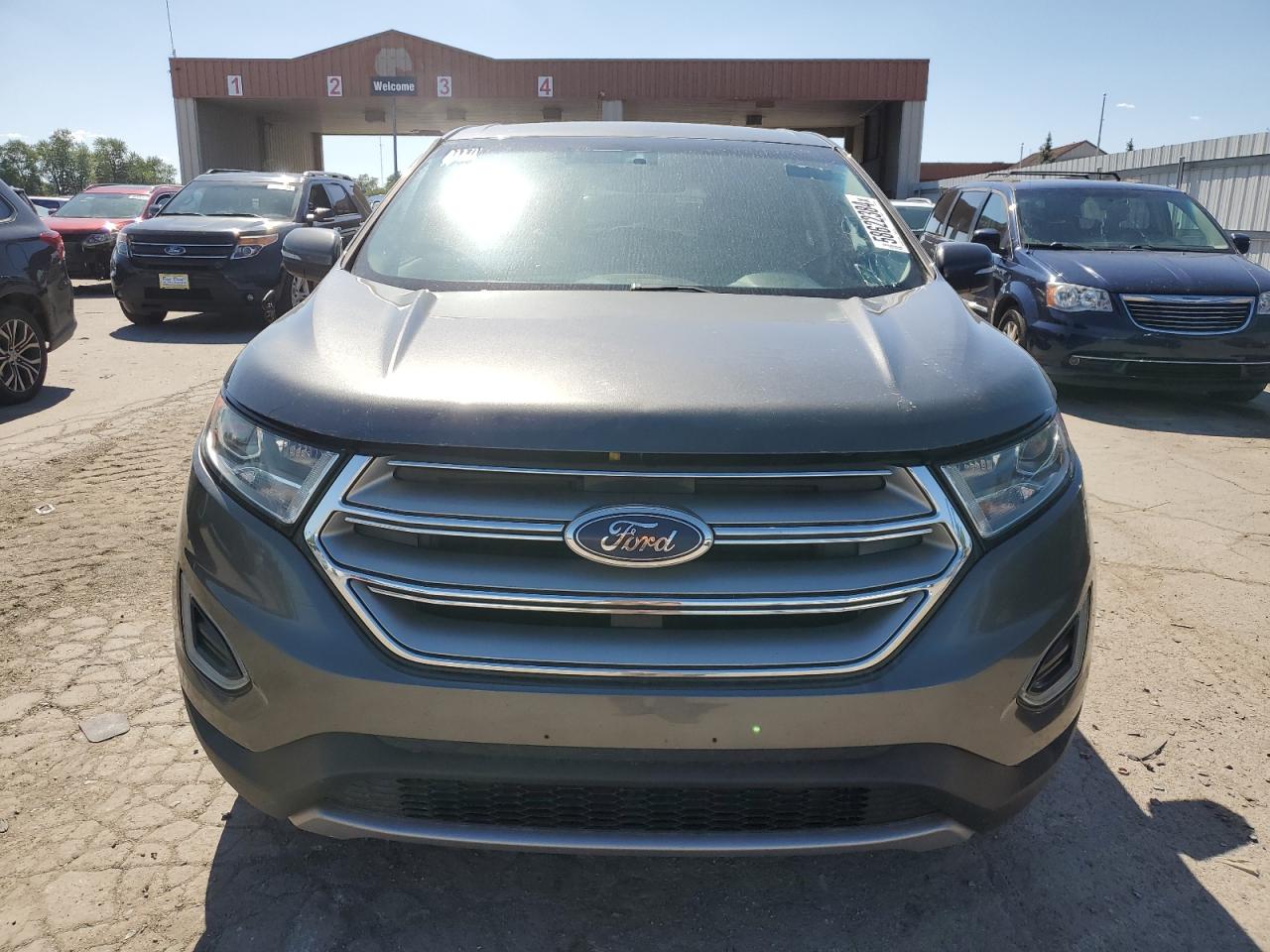 2017 Ford Edge Titanium vin: 2FMPK3K94HBB38295