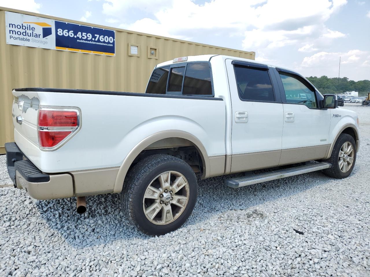 1FTFW1CT6BKE12998 2011 Ford F150 Supercrew