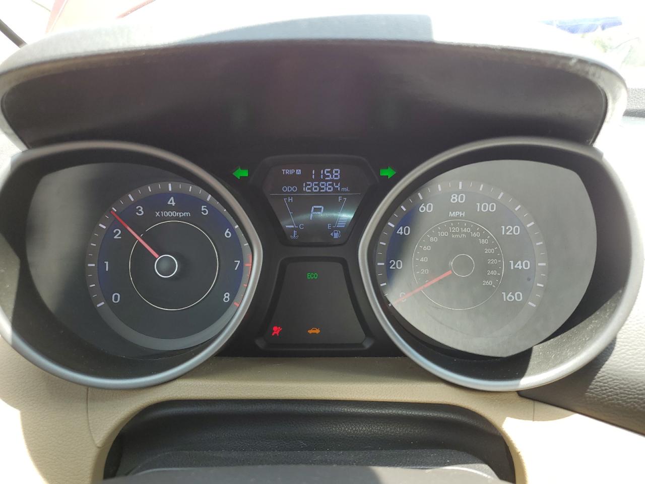 KMHDH4AE0DU595535 2013 Hyundai Elantra Gls