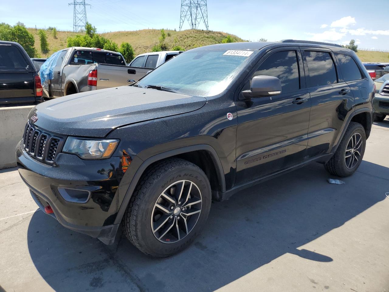 2018 Jeep Grand Cherokee Trailhawk vin: 1C4RJFLG8JC192610