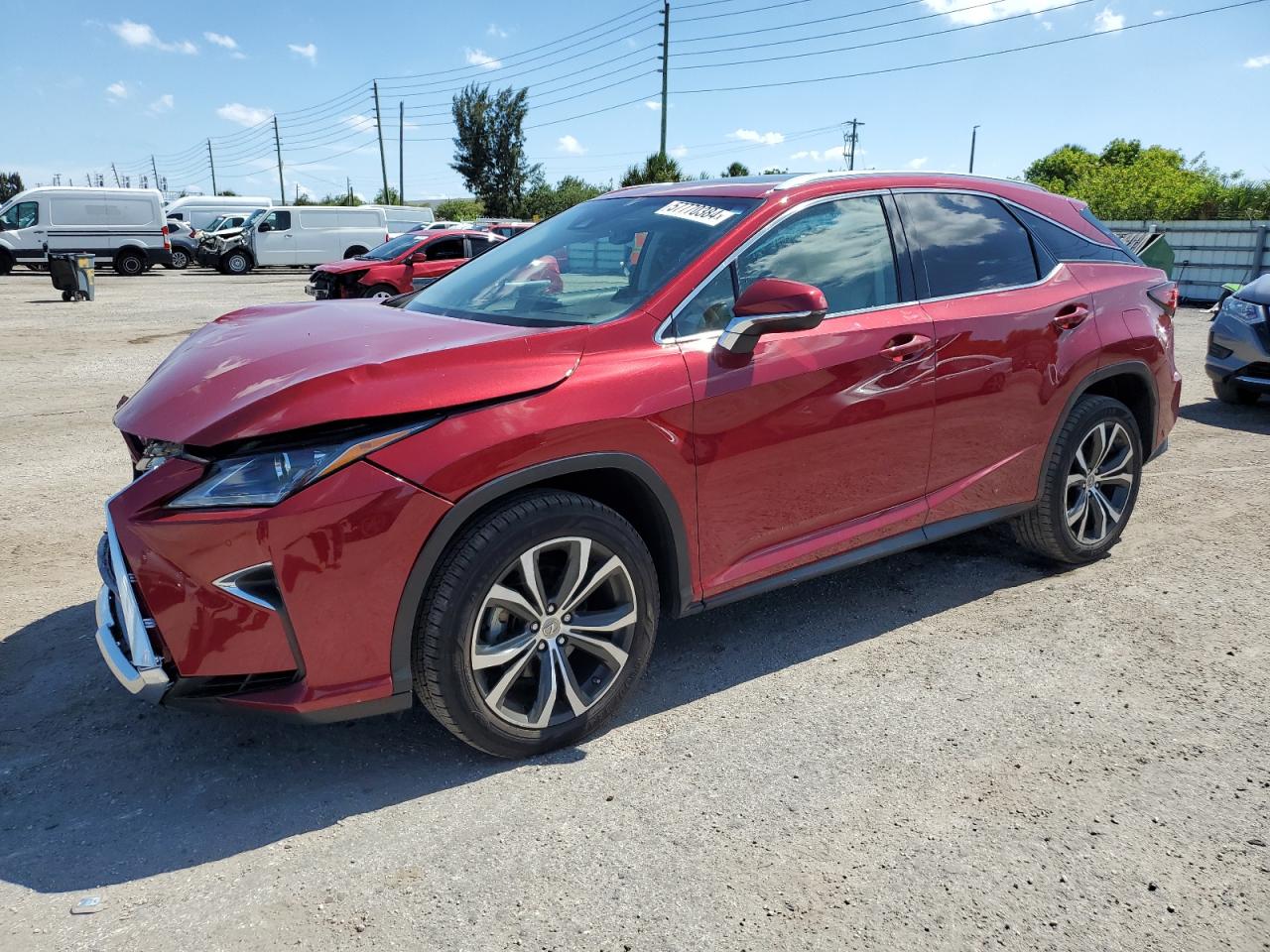 2T2ZZMCA8HC065135 2017 Lexus Rx 350 Base