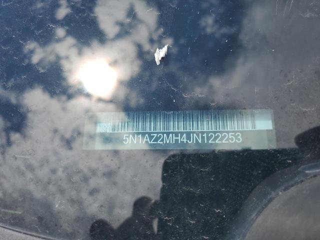 2018 Nissan Murano S VIN: 5N1AZ2MH4JN122253 Lot: 61325024