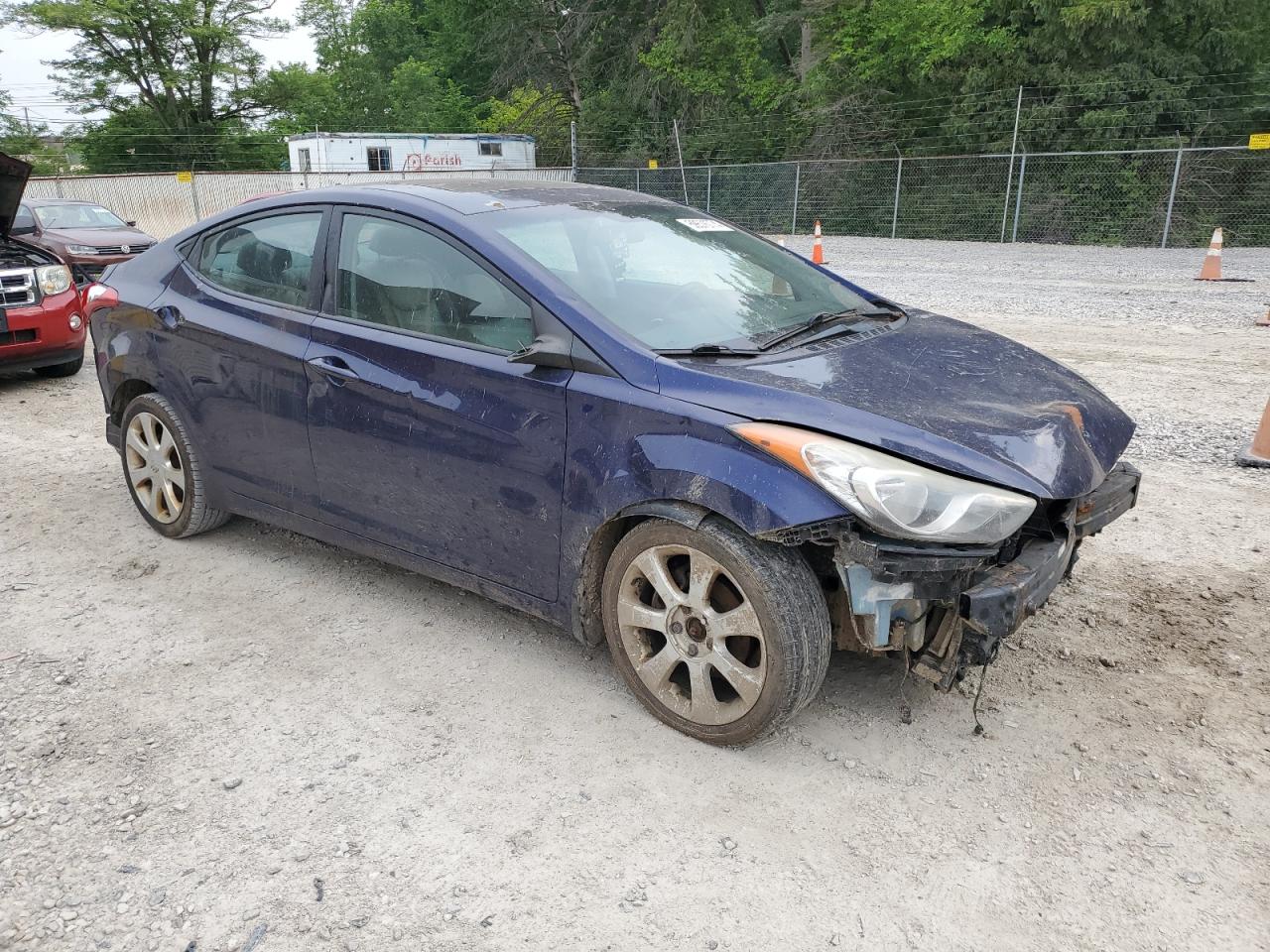 2012 Hyundai Elantra Gls vin: 5NPDH4AE5CH106124