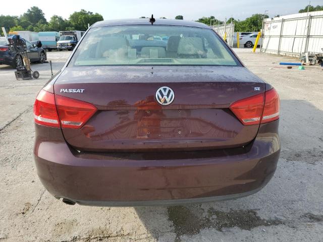 2012 Volkswagen Passat Se VIN: 1VWBH7A35CC032350 Lot: 57503614