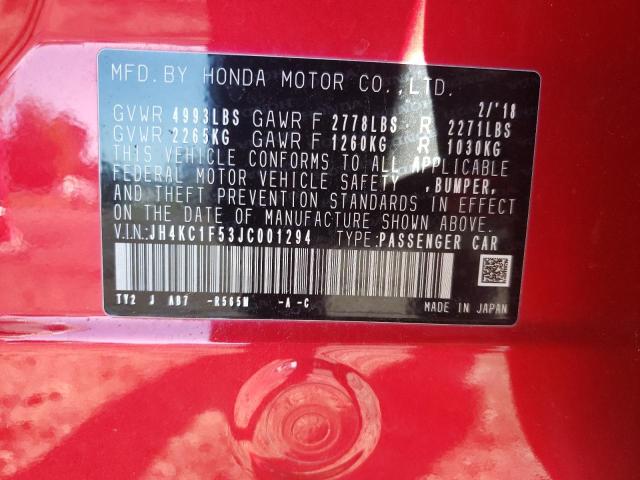 2018 ACURA RLX TECH - JH4KC1F53JC001294