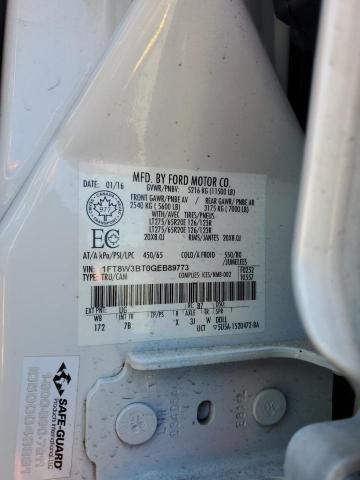 2016 Ford F350 Super Duty VIN: 1FT8W3BT0GEB89773 Lot: 60081024