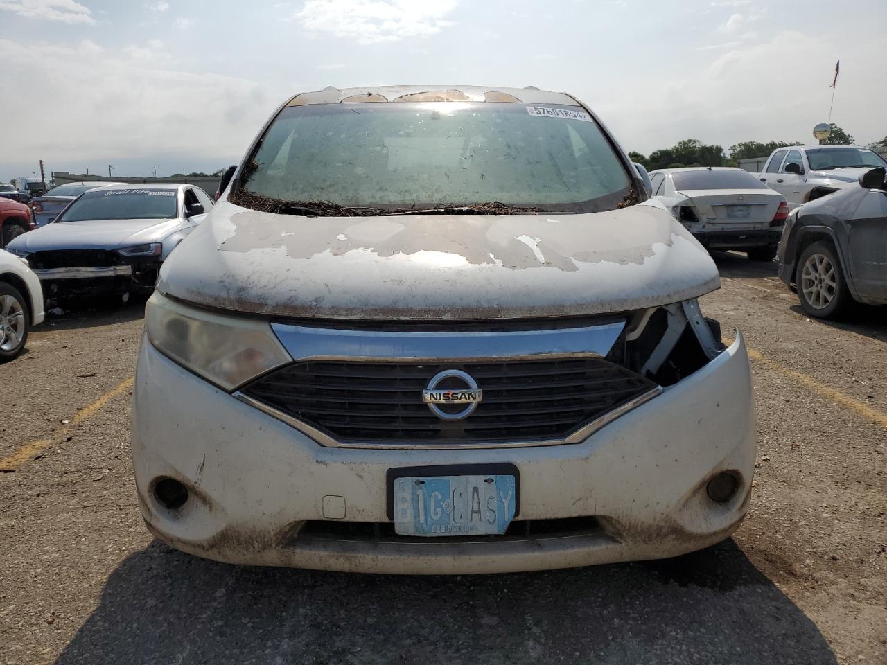 2012 Nissan Quest S vin: JN8AE2KP5C9041028