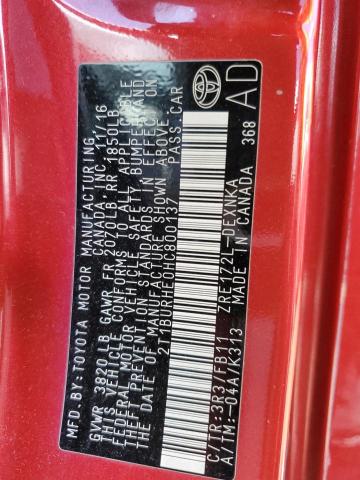 2017 TOYOTA COROLLA L - 2T1BURHE0HC800137