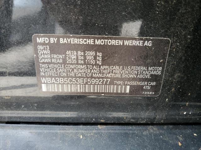 2014 BMW 328 Xi Sulev VIN: WBA3B5C53EF599277 Lot: 57081624
