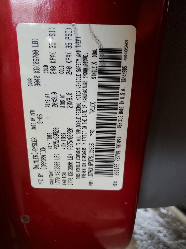 1D7HU18P37S115856 2007 Dodge Ram 1500 St