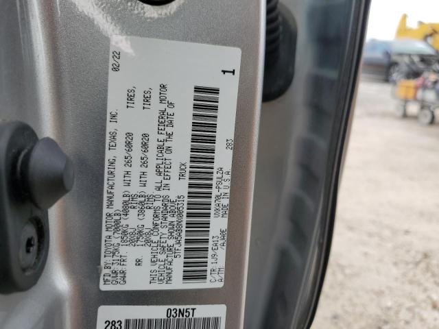 2022 Toyota Tundra Crewmax Limited VIN: 5TFJA5AB8NX005315 Lot: 59118644