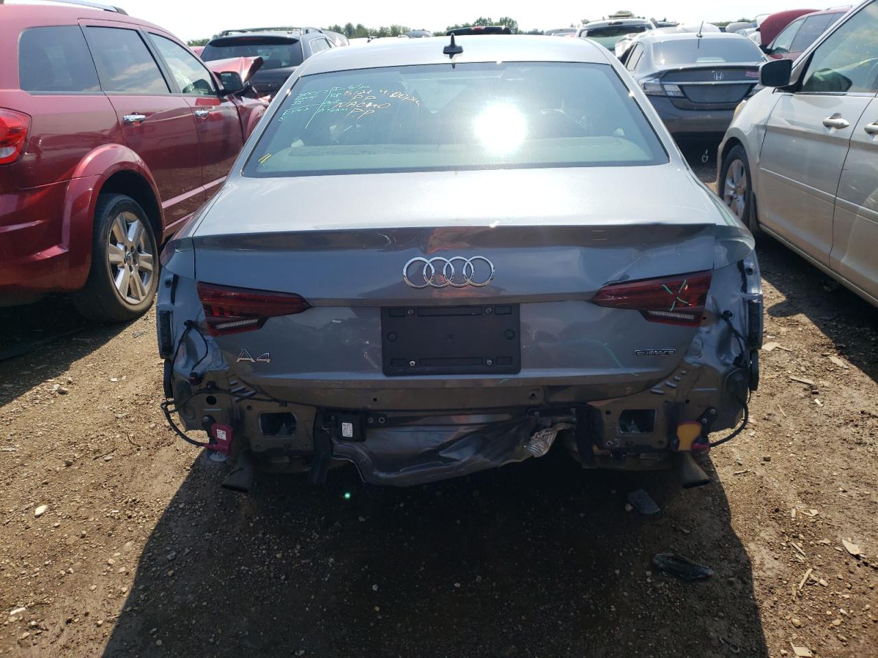 WAUENAF46KA049186 2019 Audi A4 Premium Plus