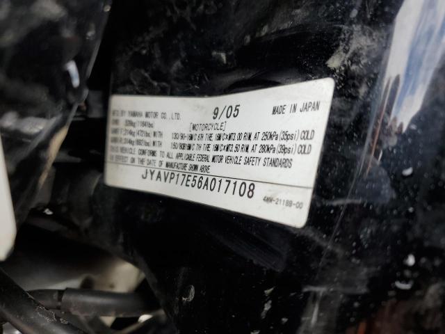 2006 YAMAHA XV1700 A JYAVP17E56A017108