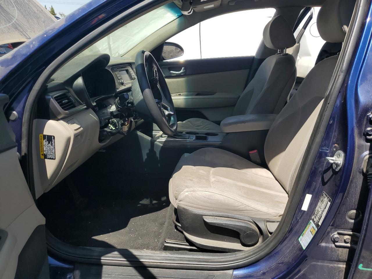 5XXGT4L39GG007668 2016 Kia Optima Lx