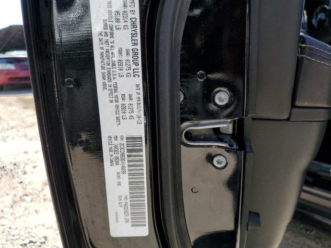 2C3CCABG9EH146098 2014 Chrysler 300 S