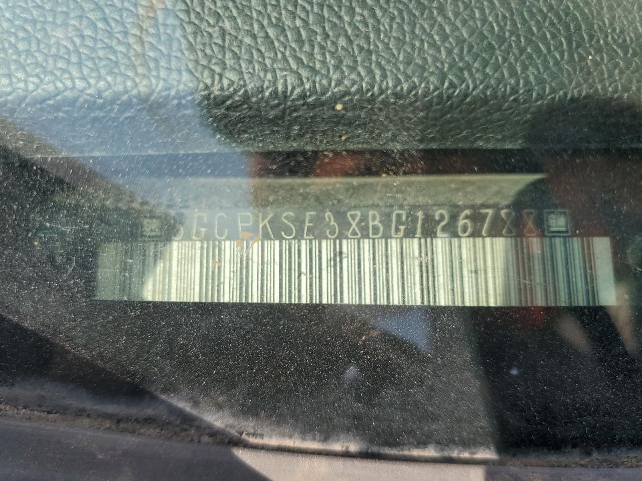 3GCPKSE38BG126788 2011 Chevrolet Silverado K1500 Lt