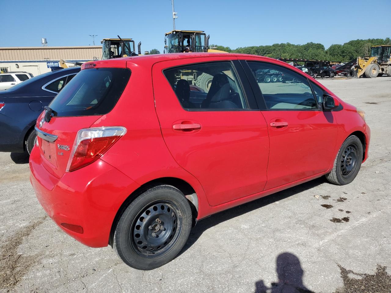 2012 Toyota Yaris vin: JTDKTUD32CD506292